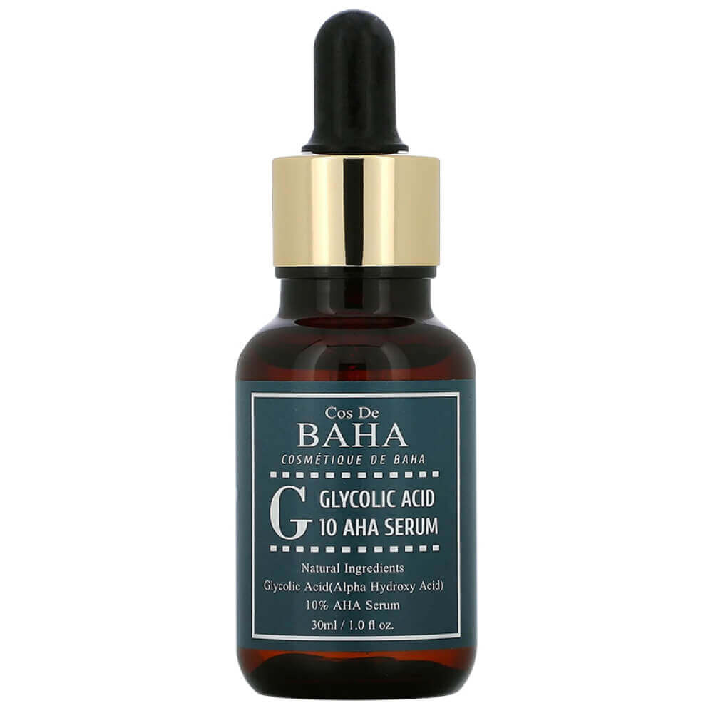 Levně Exfoliační pleťové sérum s kyselinou Glykolovou - Cos De Baha Glycolic Acid 10 AHA Serum