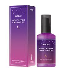 Regenerační noční vlasové mléko - Kundal Night Repair Hair Lotion Into The Dream