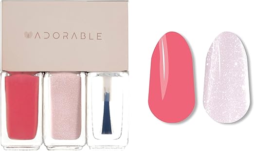 Levně Vegan slupovací lak na nehty - Pluchke Adorable Non-Toxic Vegan Nail Polish No.28
