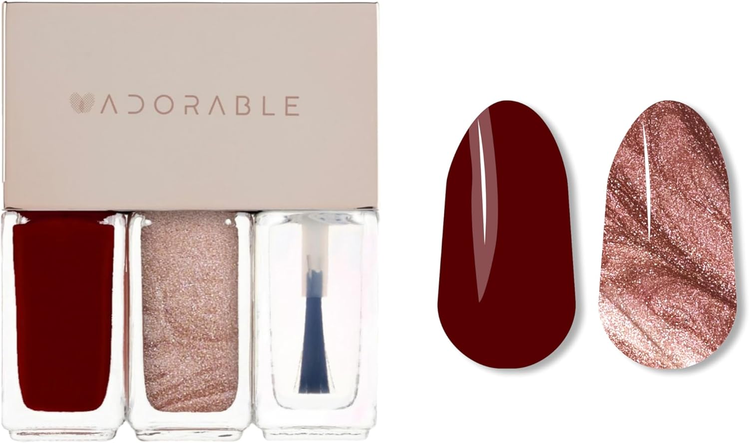 Levně Vegan slupovací lak na nehty - Pluchke Adorable Non-Toxic Vegan Nail Polish No.29
