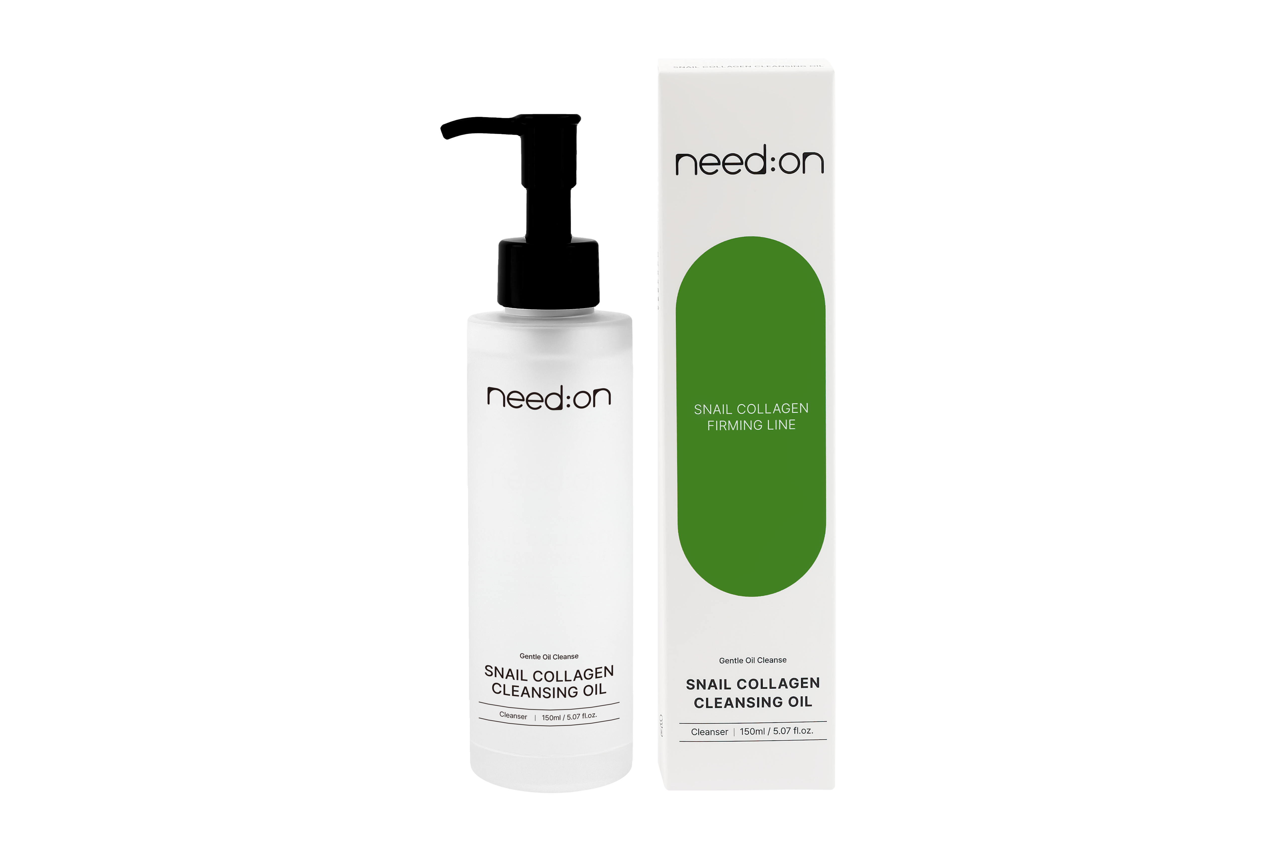 Levně Čisticí olej se šnečím Mucinem a Kolagenem - NEED:ON Snail Collagen Cleansing Oil