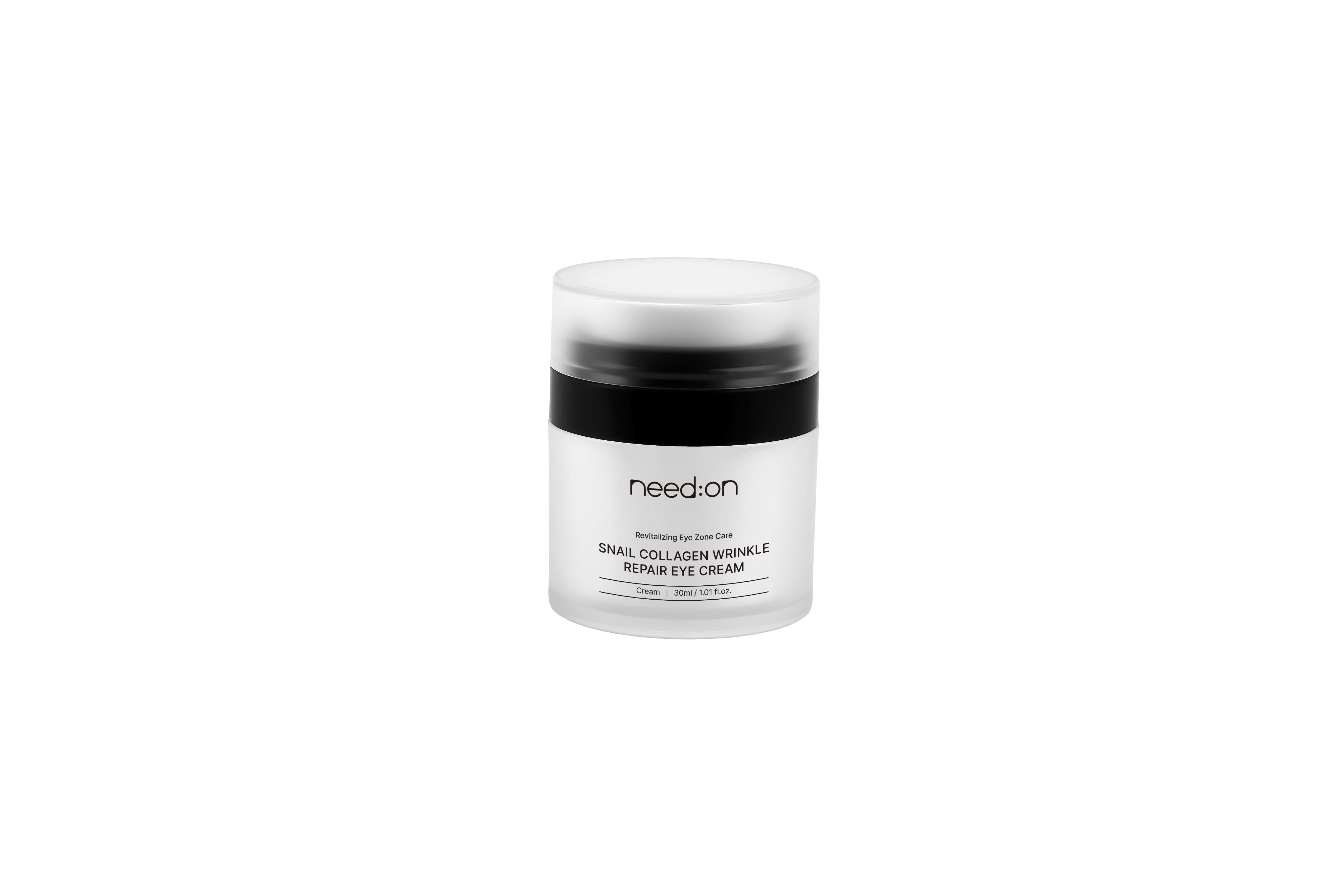 Levně Zpevňující oční krém se Šnečím mucinem a Kolagenem - NEED:ON Snail Collagen Wrinkle Repair Eye Cream