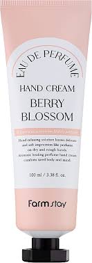 Hydratační krém na ruce - Farm Stay Eau De Perfume Hand Cream Berry Blossom