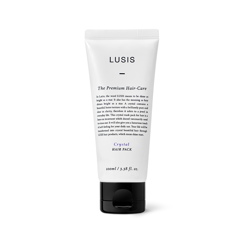 Levně Bezoplachová intenzivně regenerační maska na vlasy s Keratinem - Lusis Crystal Hair pack
