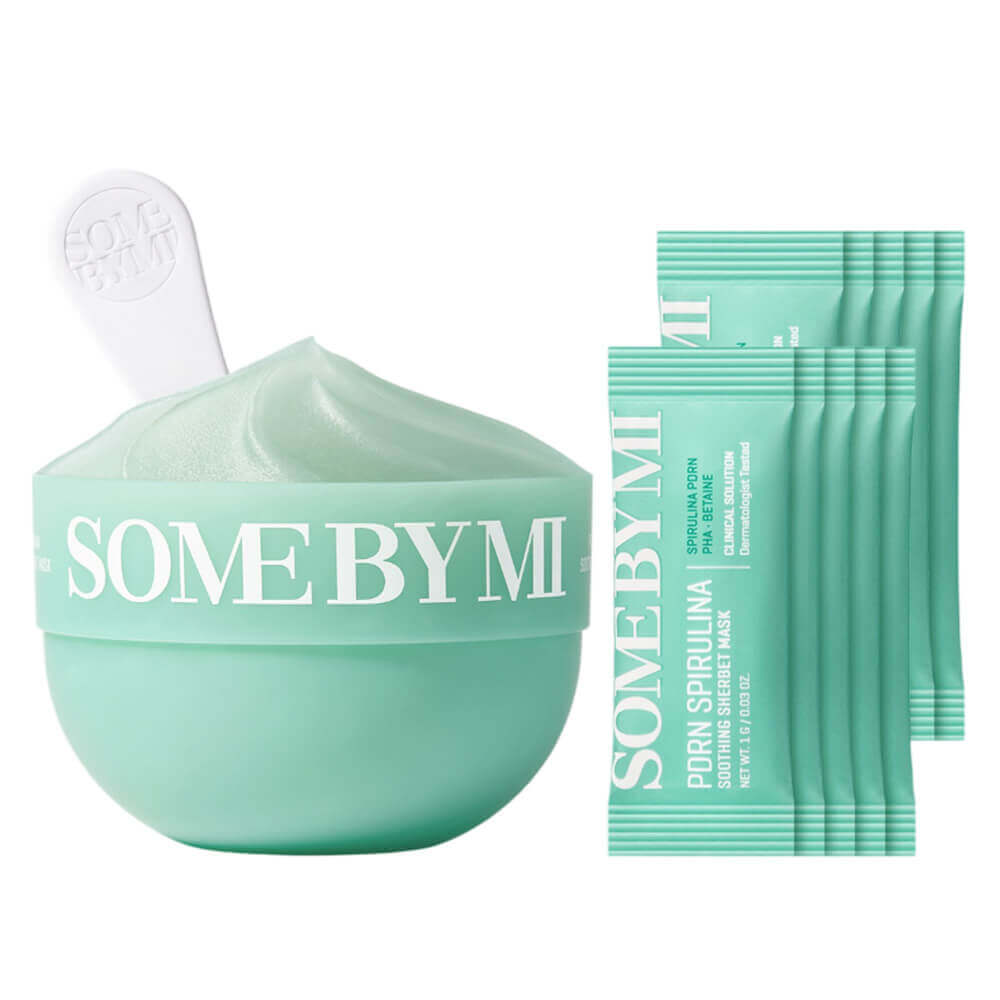 Levně Zklidňující modelovací maska s PDRN - Some By Mi PDRN Spirulina Sooting Sherbet mask