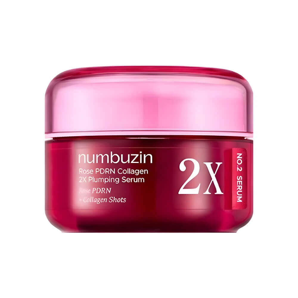 Levně Intenzivní sérum s PDRN a mikrojehličkami - Numbuzin No.2 Rose PDRN Collagen 2X Plumping Serum