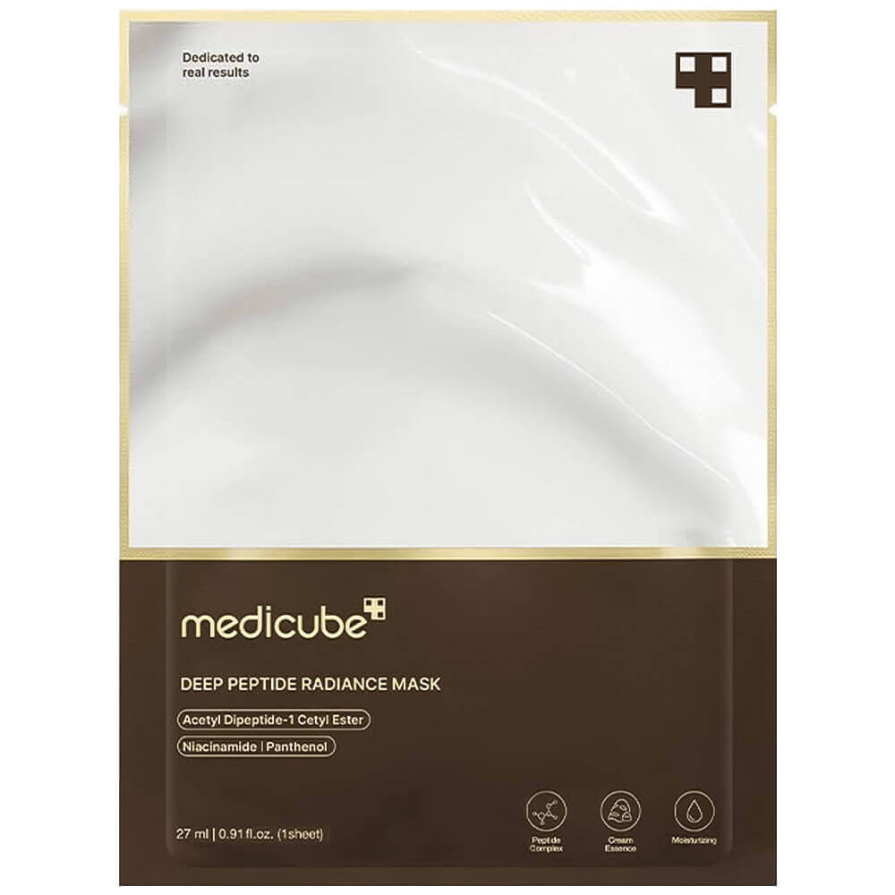 Levně Rozjasňující krémová maska s Peptidy - Medicube Deep Peptide Radiance Mask