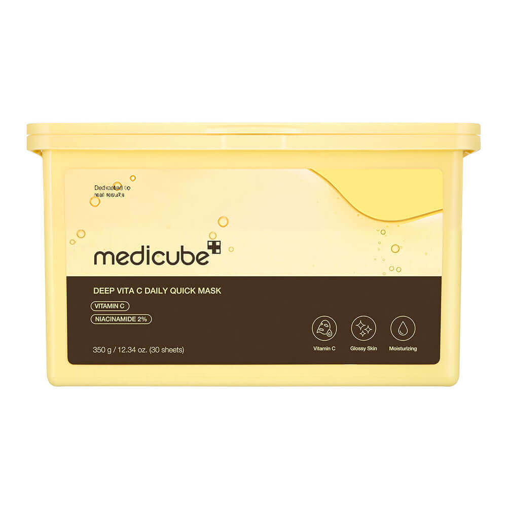 Levně Rozjasňující plátýnkové masky s vitamínem C - Medicube Deep Vita C Daily Quick Mask