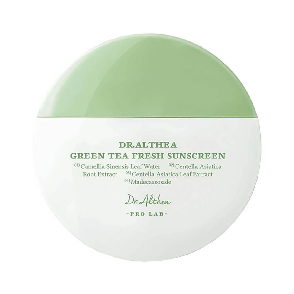 Levně Zklidňující opalovací krém se Zeleným čajem - Dr. Althea Green Tea Fresh Sunscreen SPF50+ PA++++