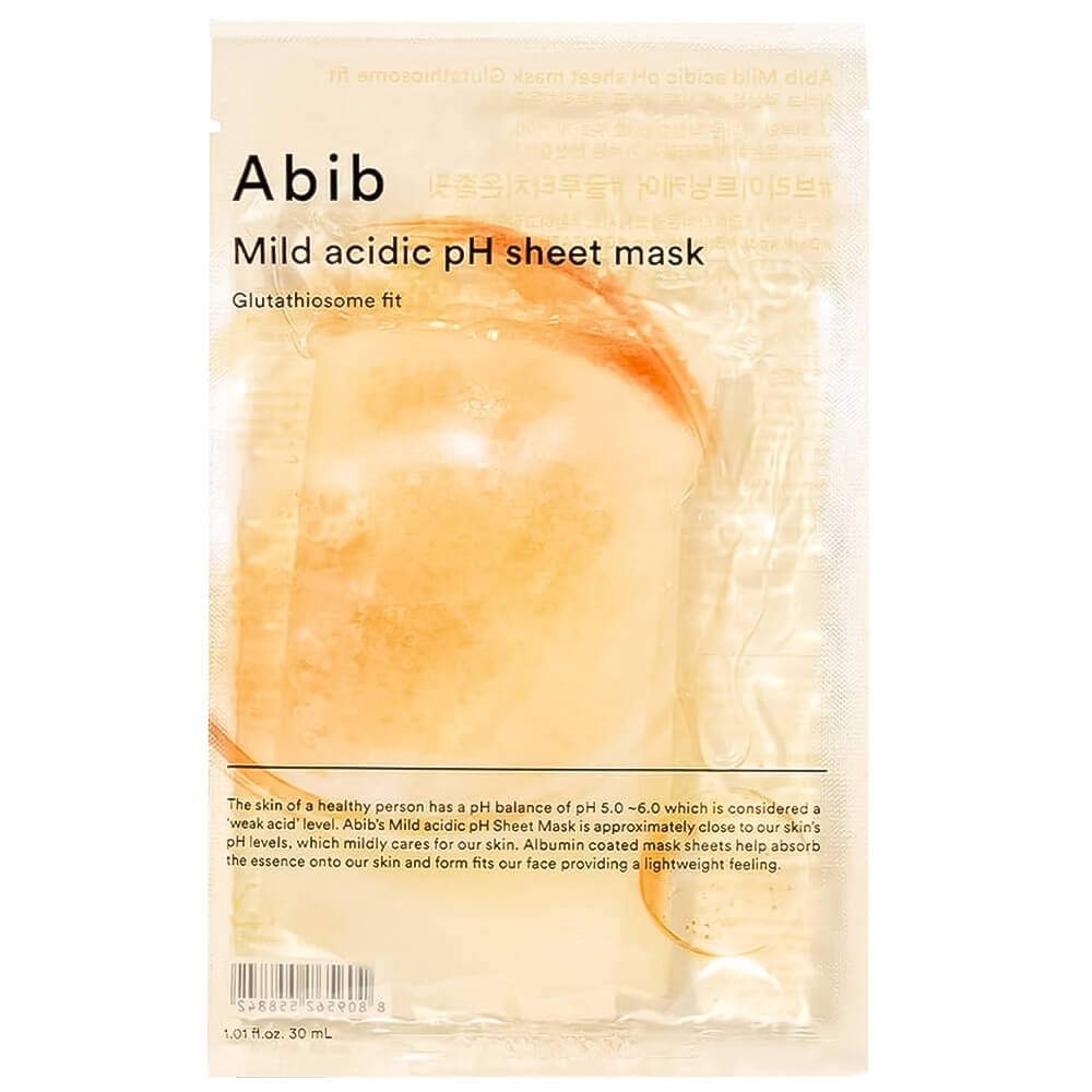 Levně Rozjasňující plátýnková maska - Abib Mild Acidic pH Sheet Mask Glutathiosome Fit