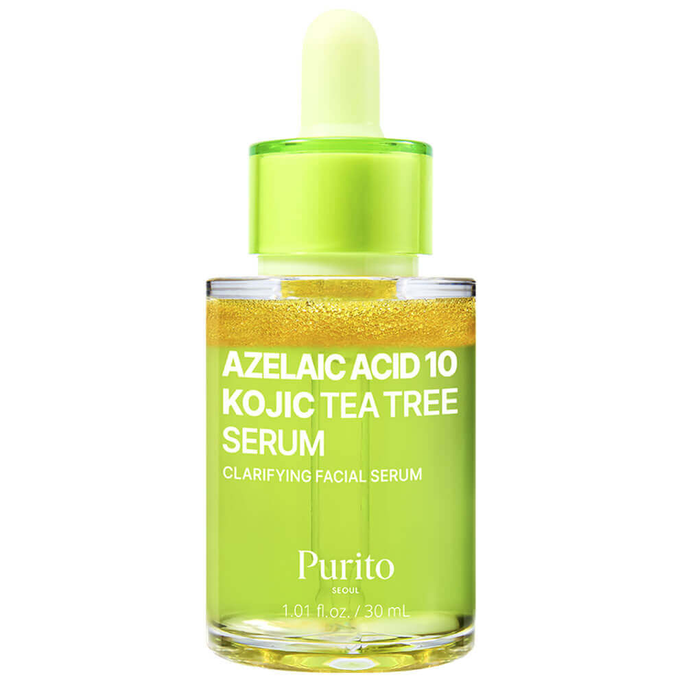 Zklidňující sérum s Kyselinou Azealovou a Tea Tree - Purito Seoul Azelaic Acid 10 Kojic Tea Tree Serum