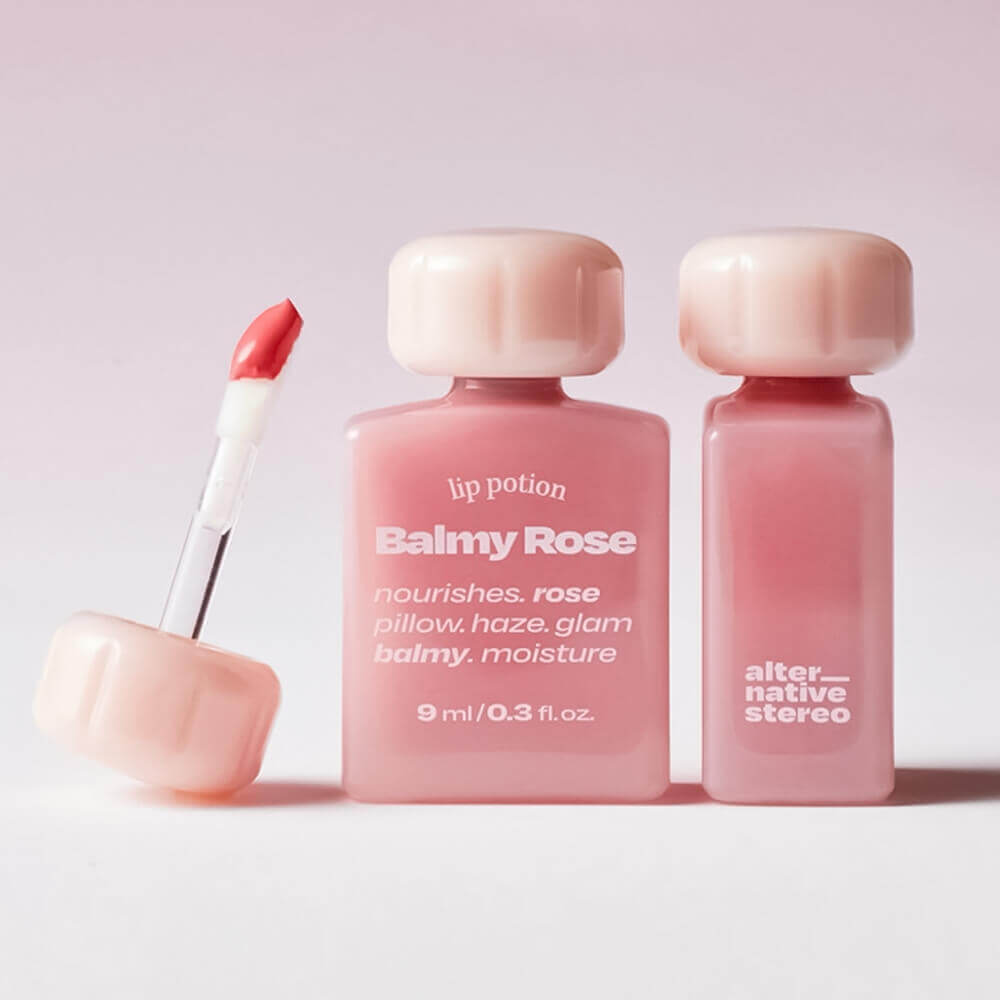 Levně Hydratační krémový lesk na rty - Alternative stereo Lip Potion Balmy Rose No.6 Rose Hip