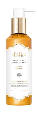 Jemný olejový sprchový gel s Bílým Lanýžem - d´Alba White Truffle Body Cleanser