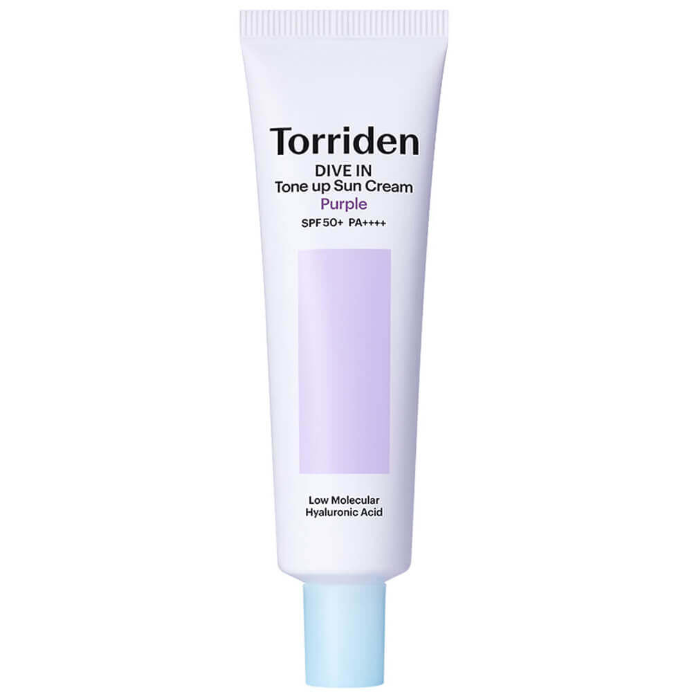 Levně Tónovaný opalovací krém fialový - Torriden Dive In Tone Up Sun Cream Purple SPF50+ PA++++
