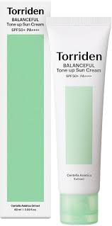 Levně Zklidňující tónovaný krém s ochranným faktorem - Torriden Balanceful Tone Up Sun Cream SPF50+/PA++++