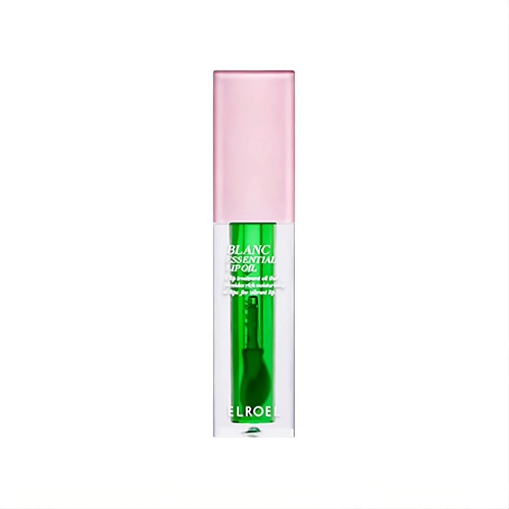 Levně Vyživující olej na rty - Elroel Black Essential Lip Oil Green Apple