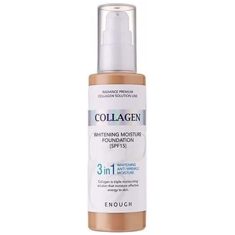 Levně Rozjasňující make-up s Kolagenem - Enough Collagen Whitening Moisture Foundation SPF 15 #21