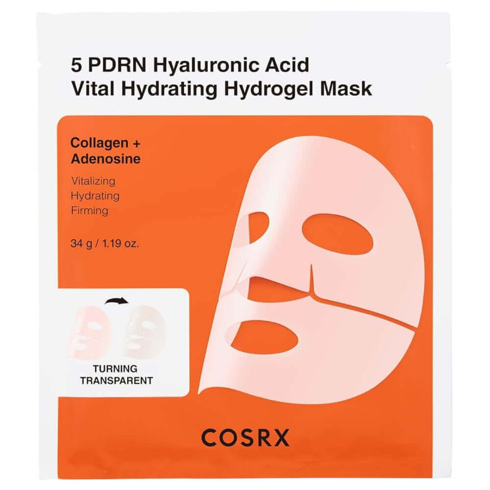 Levně Revitalizační hydrogelová maska s PDRN - COSRX 5 PDRN Hyaluronic Acid Vital Hydrating Hydrogel Mask
