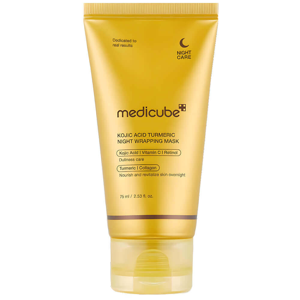 Levně Noční slupovací maska s Kyselinou Kojovou - Medicube Kojic Acid Turmeric Night Wrapping Mask