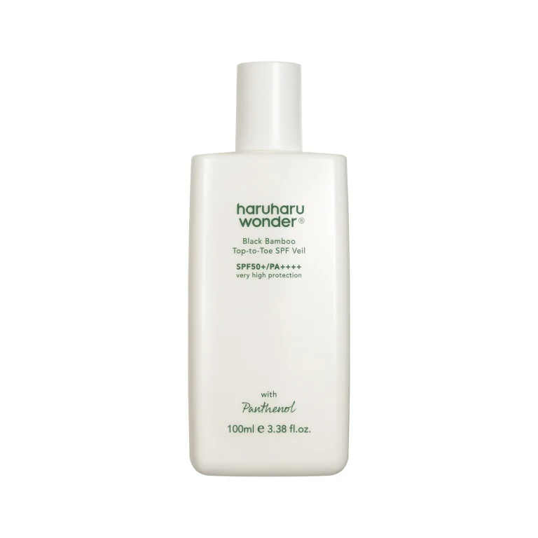 Lehké hydratační tělové i pleťové mléko s ochranným faktorem - Haruharu Wonder Black Bamboo Top-to-Toe SPF50+/PA++++