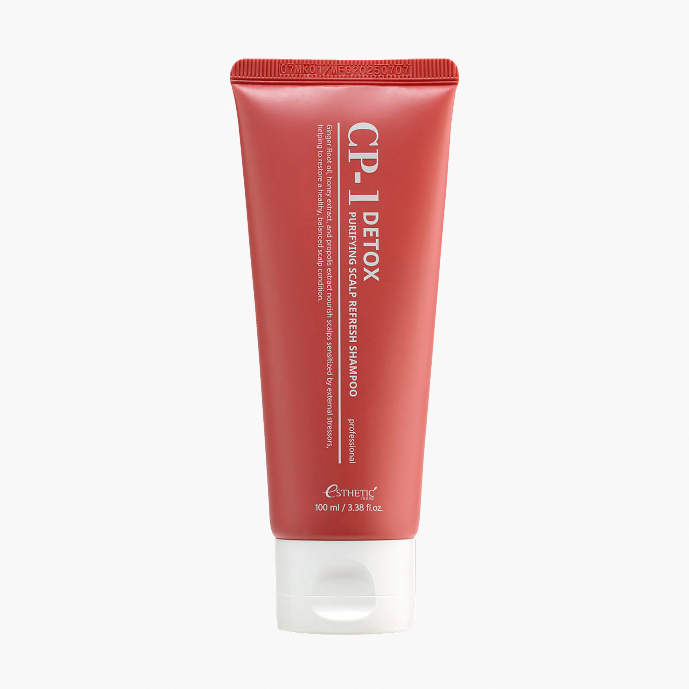 Hloubkově čisticí šampon se Zázvorem - Esthetic House CP-1 Detox Purifying Scalp Refresh Shampoo Objem: 100 ml