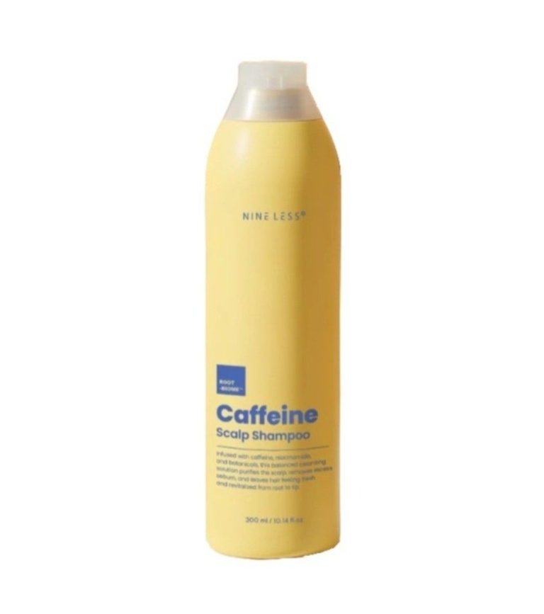 Posilující šampon s Kofeinem - Nine Less Root-Biome Caffeine Scalp Shampoo