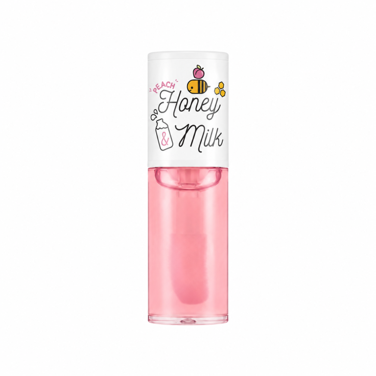 Vyživující olej na rty s extraktem z Broskve - A´pieu Honey&Milk Lip Oil Peach