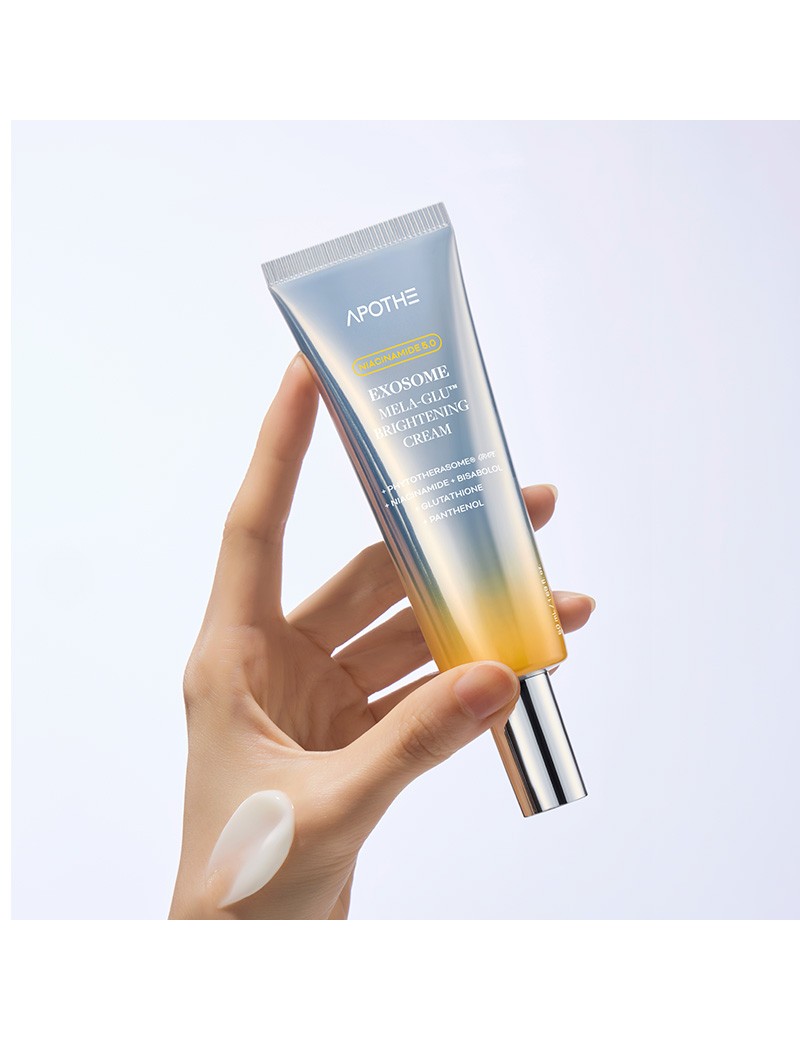 Rozjasňující krém s Niaciamidem a Exosomy - Apothe Mela-Glu Brightening cream