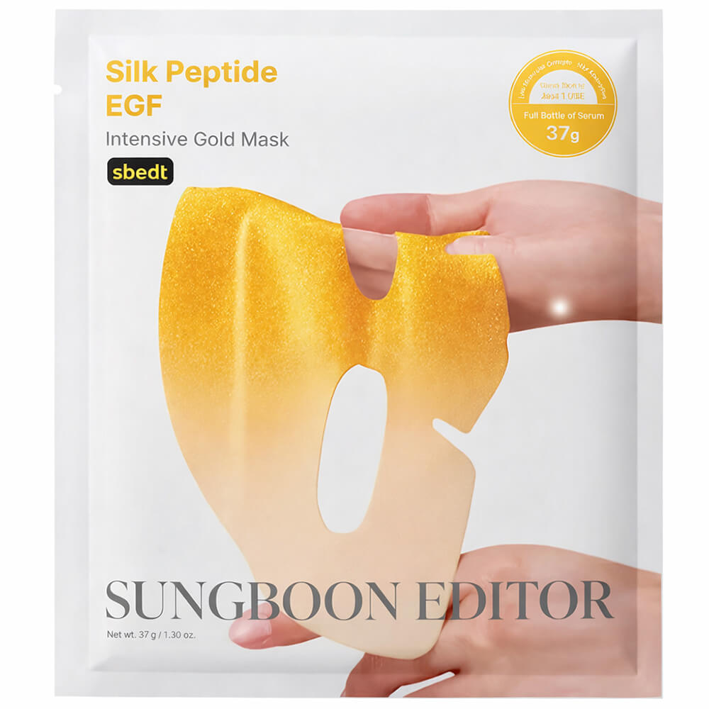Intenzivní hydrogelová maska s EGF a Zlatem - Sungboon Editor Silk Peptide EGF Intensive Gold Mask