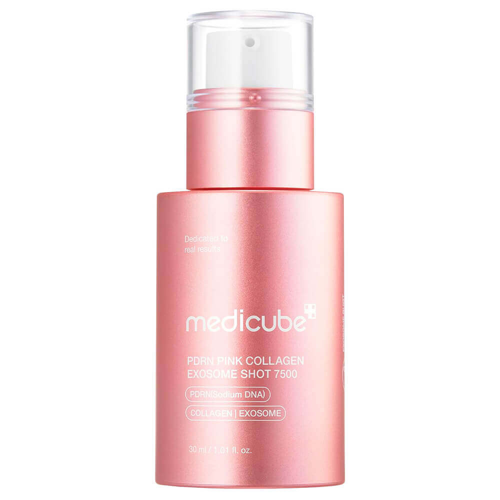 Sérum s Mikrojehličkami a PDRN - Medicube PDRN Pink Collagen Exosome Shot Serum 7500