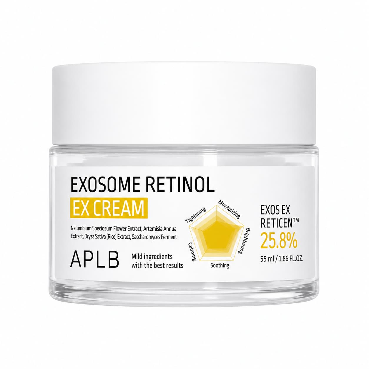 Noční zpevňující pleťový krém s Retinolem - APLB Exosome Retinol EX Cream