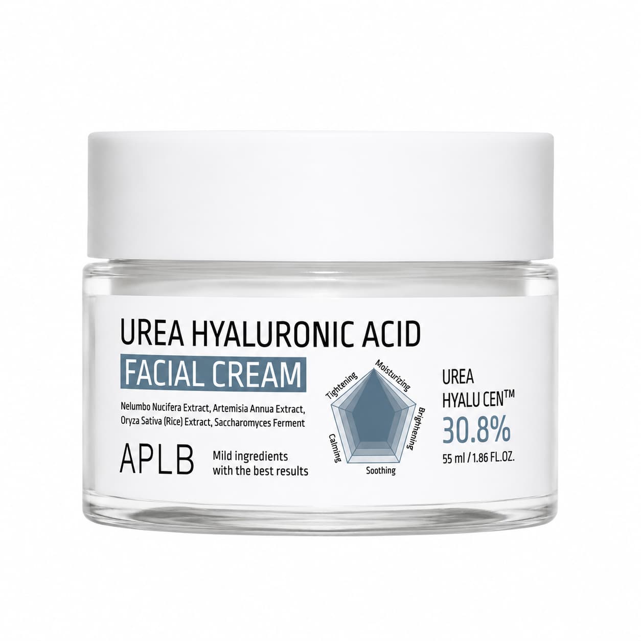 Vysoce hydratační krém s Ureou - APLB Urea Hyaluronic Acid Facial cream