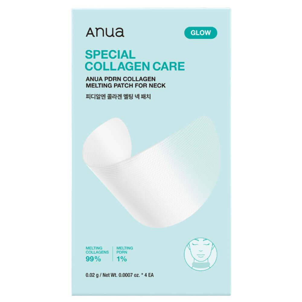 Rozpouštěcí náplati s Kolagenem a PDRN na krk - Anua PDRN Collagen Melting Patch For Neck