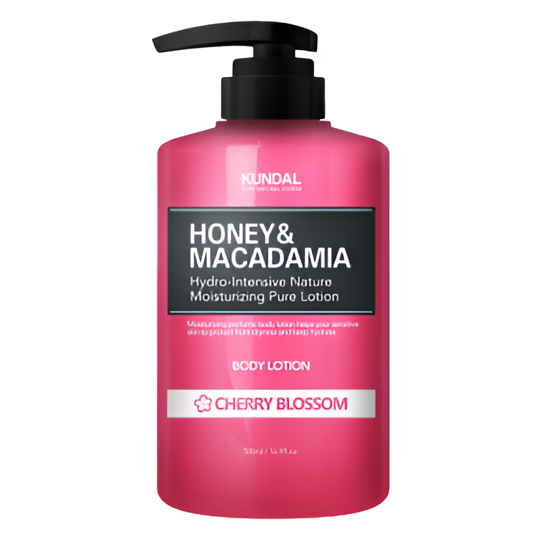 Levně Vyživující, hydratační tělové mléko s medem - Kundal Honey&Macadamia Body Lotion Vůně: Cherry Blossom