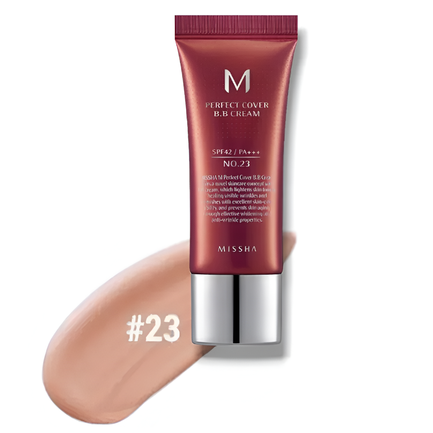 Levně BB krém s ochranným faktorem - Missha Perfect Cover BB Cream odstín: No. 23 Natural Beige