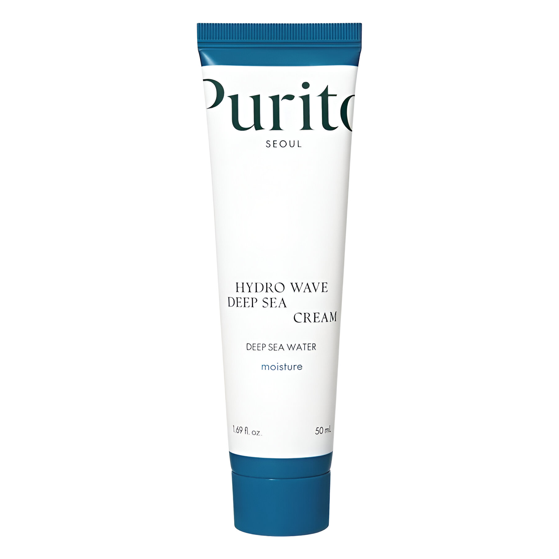 Hydratační krém s protivráskovým účinkem - Purito Hydro Wave Deep Sea Pure Water Cream