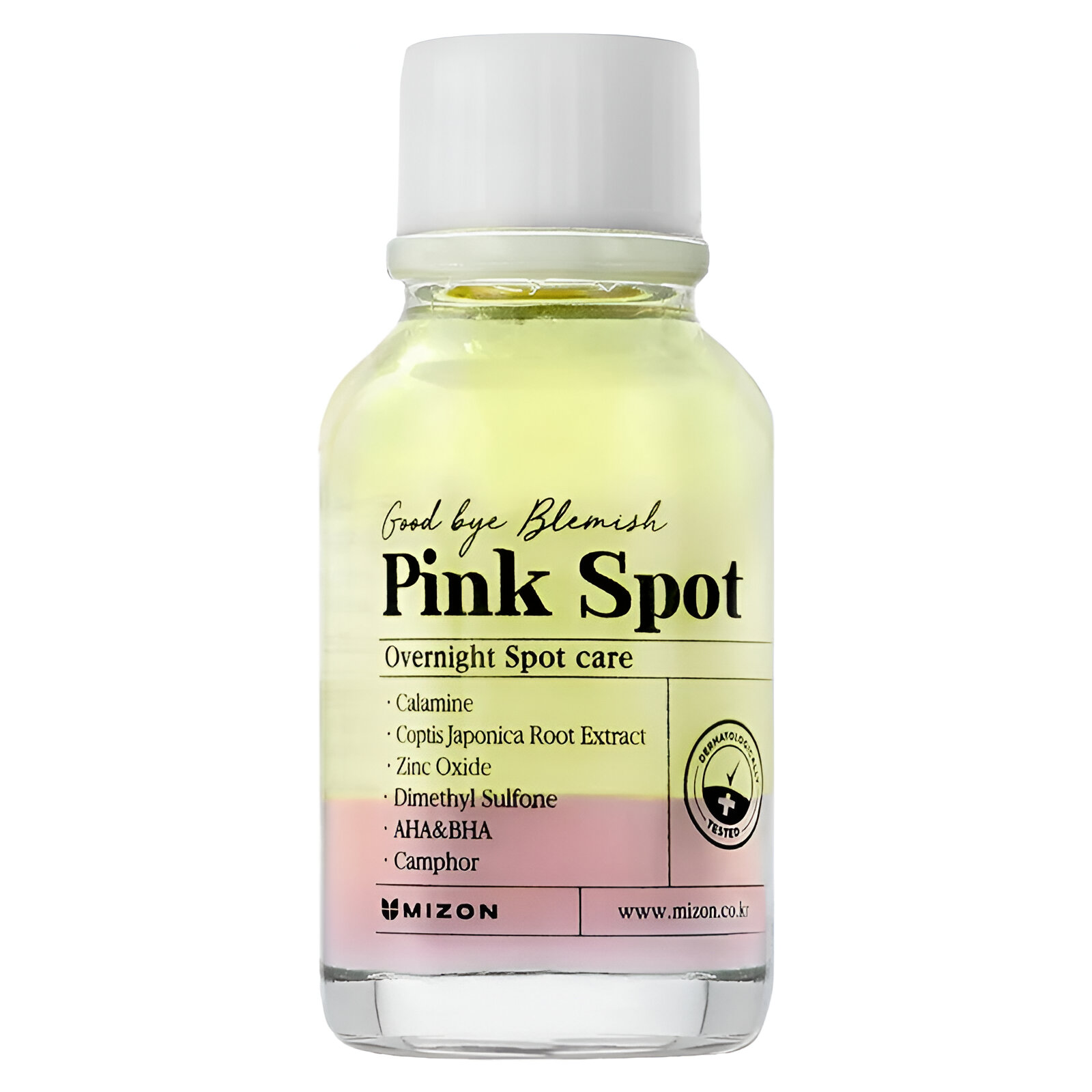 Levně Sérum s pudrem proti akné - Mizon Good Bye Blemish Pink spot