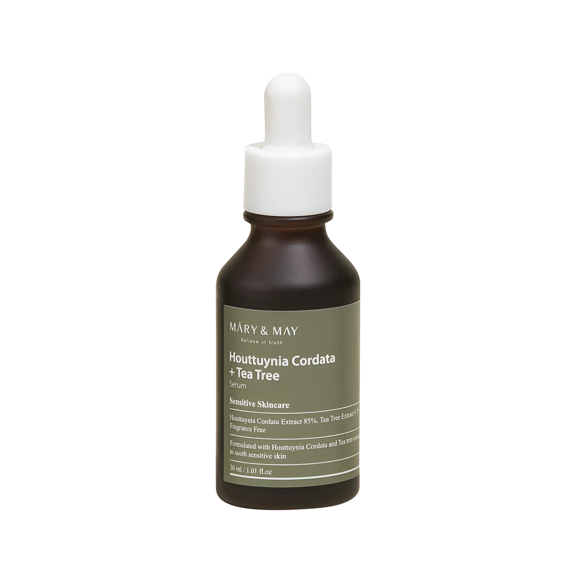 Zklidňující, hydratační pleťové sérum s Tea Tree - Mary&May Houttuynia Codrata + Tea Tree serum