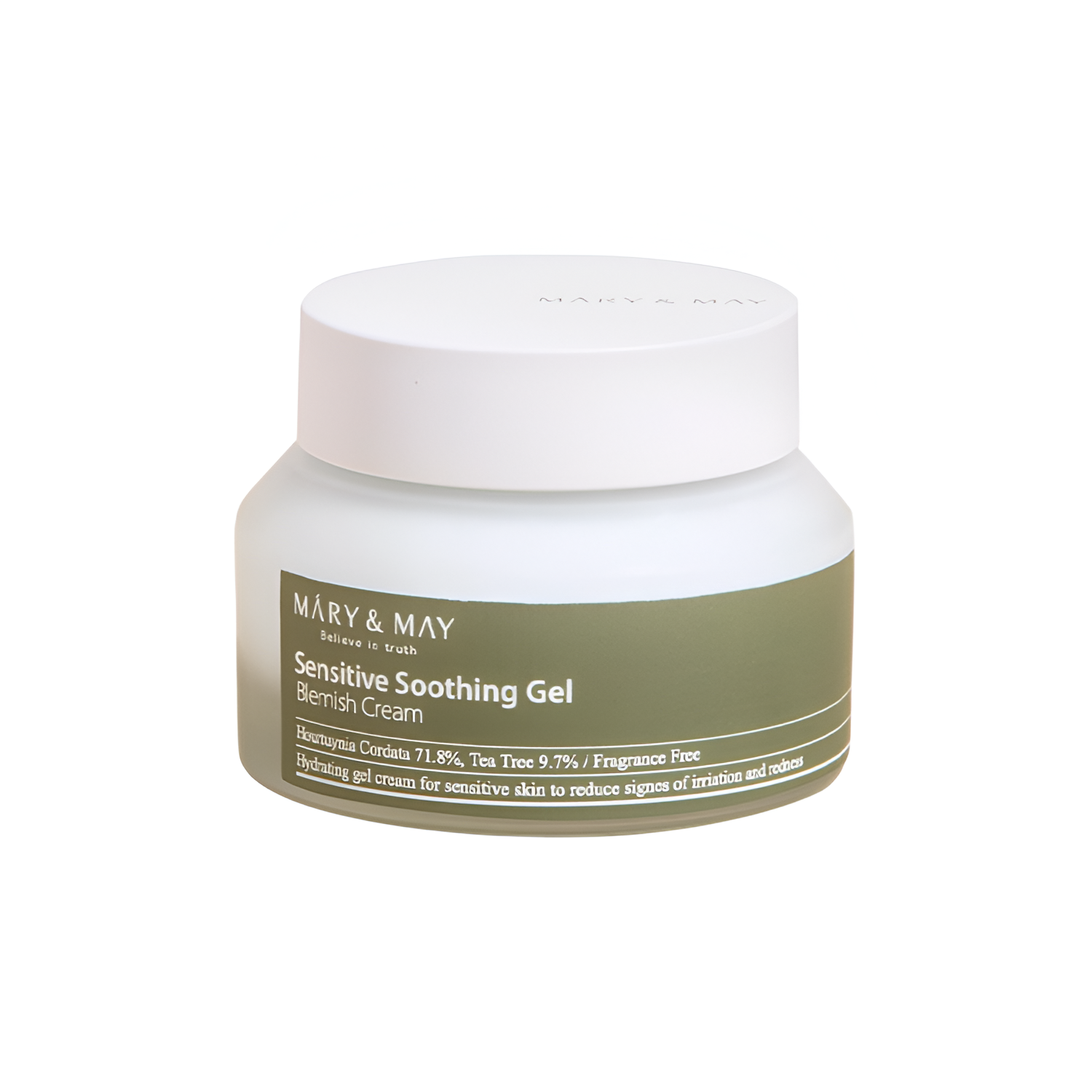 Zklidňující pleťový krém - Mary&May Sensitive soothing gel cream