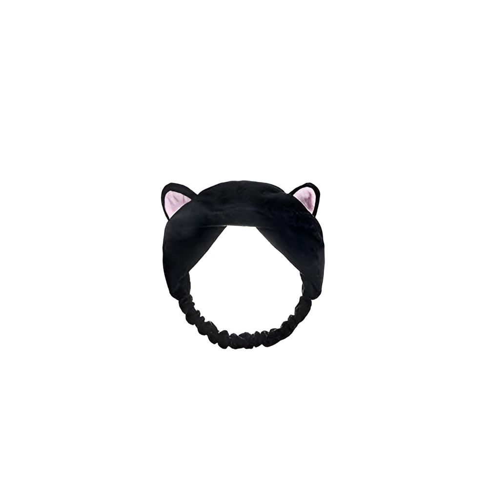 Levně Kosmetická čelenka - I Dew Care Cat Headband Barva: Černá