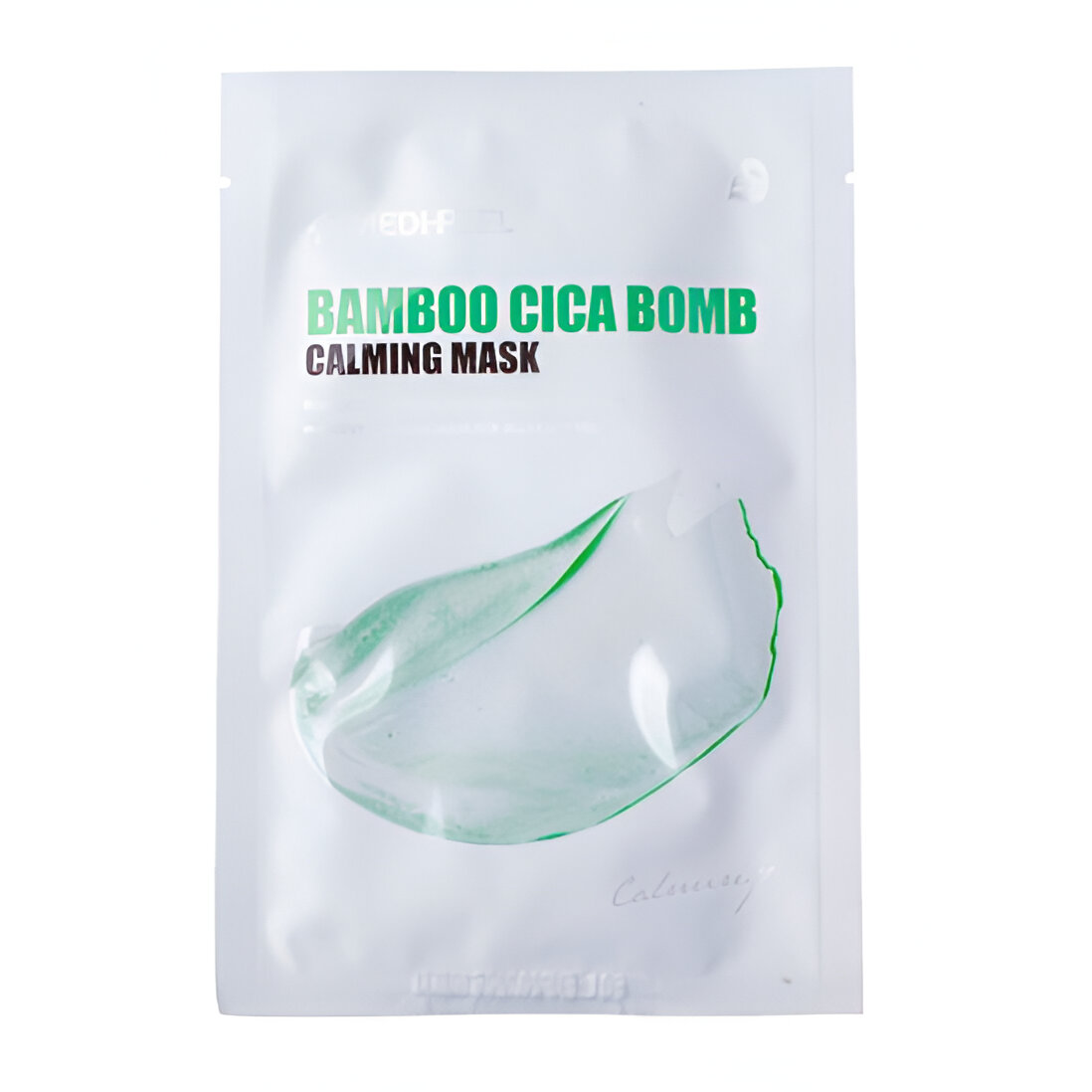 Levně Zklidňující plátýnková maska s Pupečníkem Asijským - Medi-Peel Bamboo Cica Bomb Calming mask