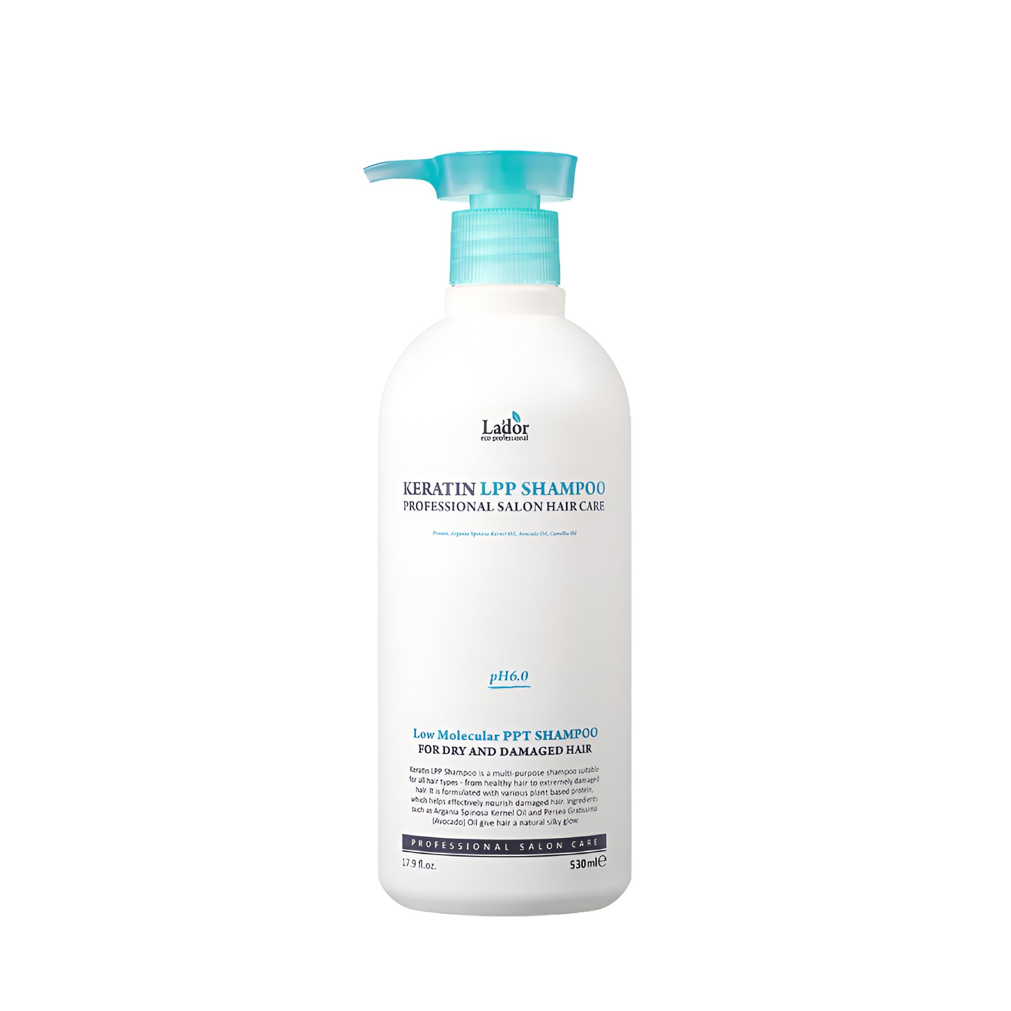 Levně Šampon s Keratinem pro poškozené vlasy - La´dor Keratin LPP shampoo Objem: 150 ml