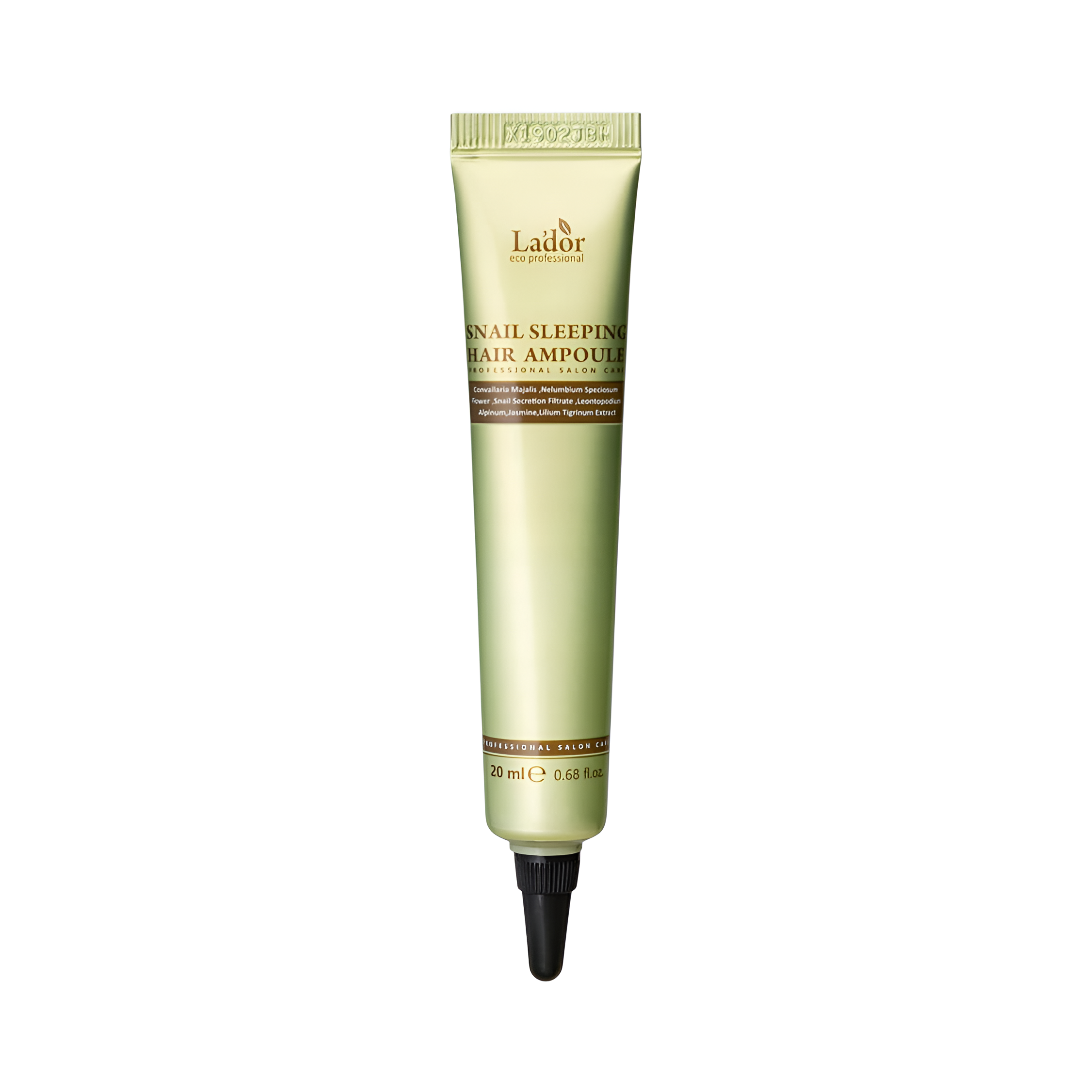 Levně Intenzivní noční regenerační sérum pro poškozené vlasy - La´dor Snail Sleeping Hair ampoule
