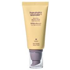 Levně Hydratační krém s ochranným faktorem - Haruharu Wonder Black rice Moisture Airyfit daily sunscreen Unscented SPF50+/PA++++