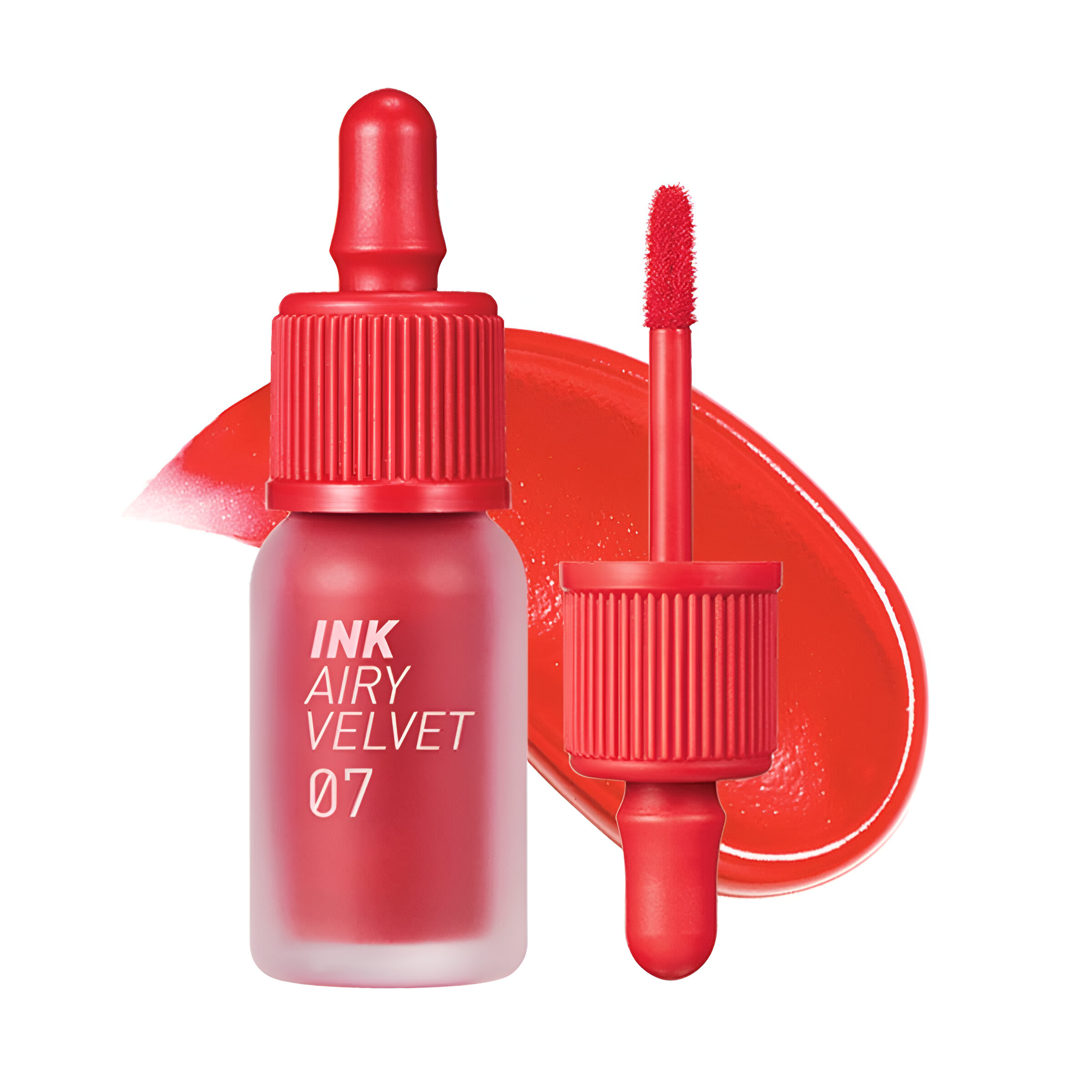 Levně Matný tint na rty - Peripera Ink Airy Velvet odstín: 07 Heart Grapefruit