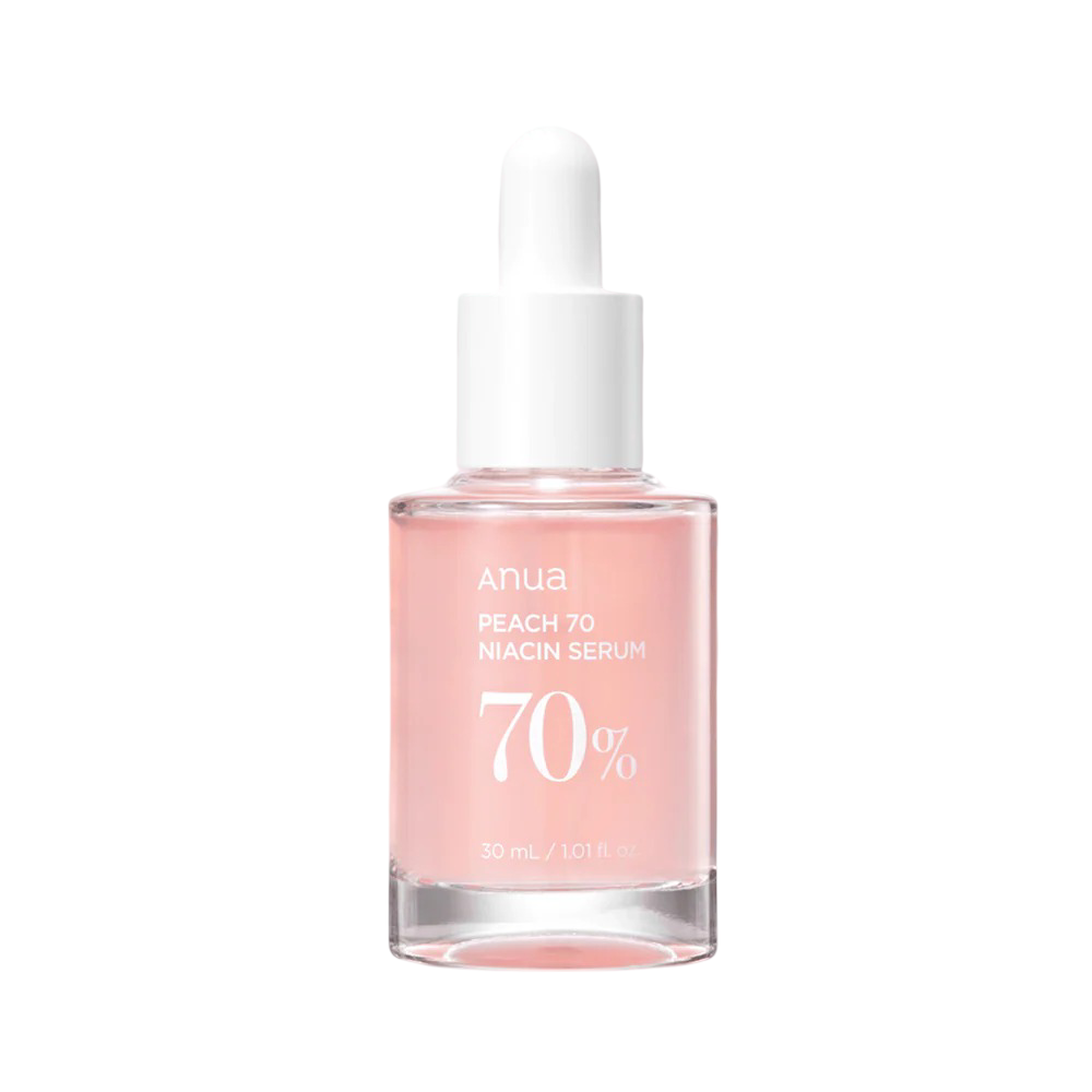 Rozjasňující pleťové sérum s Niaciamidem - ANUA Peach 70 Niacin serum