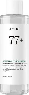 Zklidňující pleťové tonikum - ANUA Heartleaf 77+Hyaluron Soothing toner Objem: 40 ml