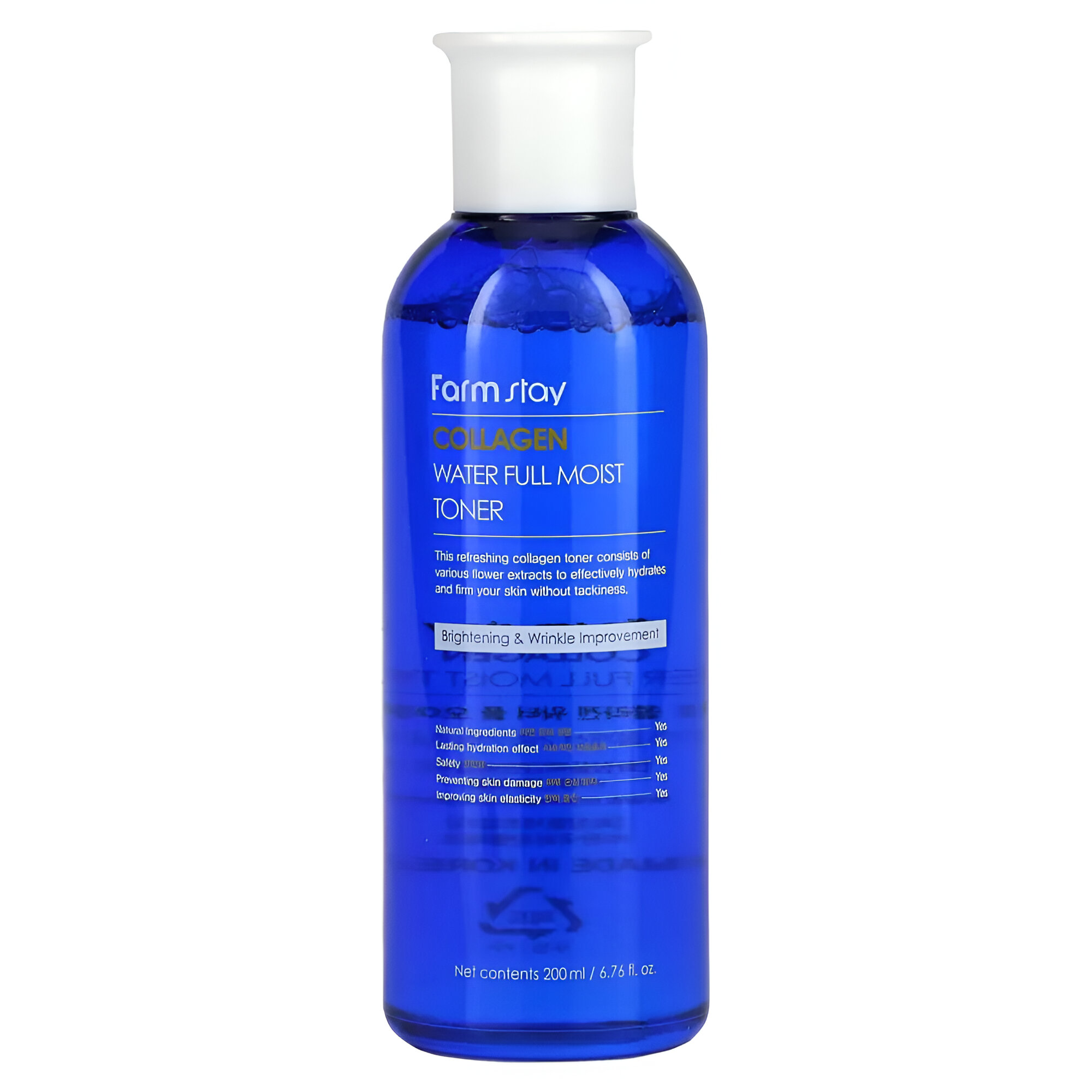 Levně Hydratační pleťový toner s Kolagenem - Farm Stay Collagen Water Full Moist Toner