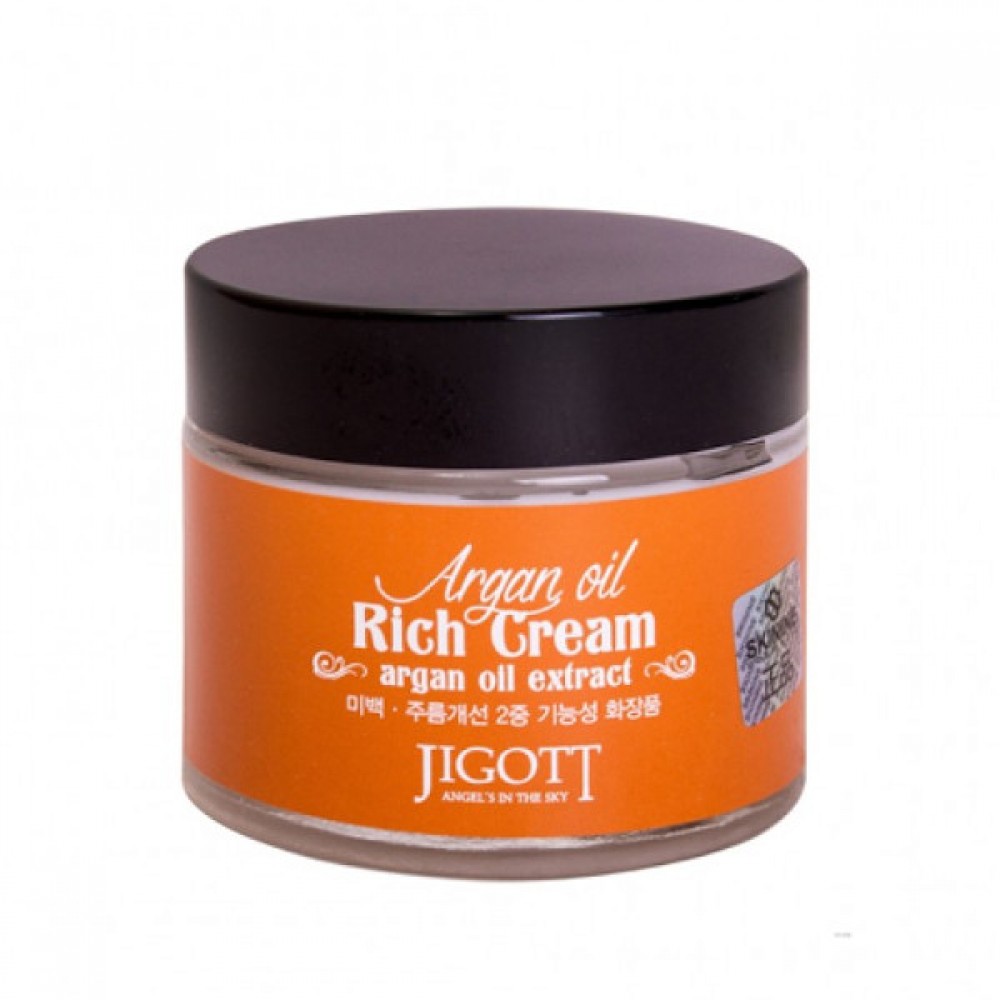 Levně Hydratační pleťový krém s Arganovým olejem - Jigott Argan Rich cream