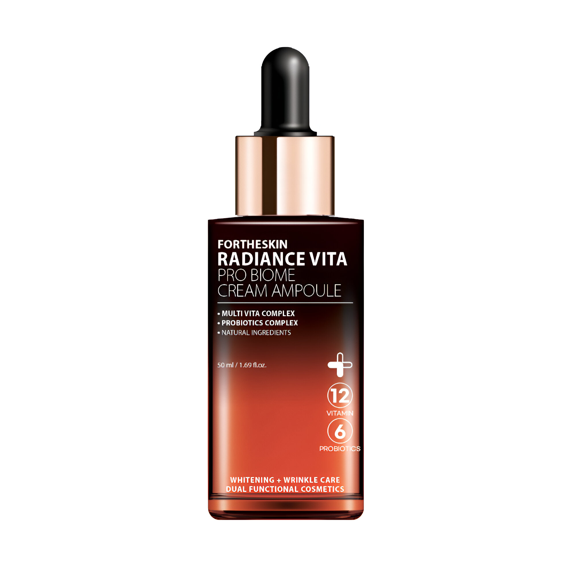 Vysoce hydratační krémové sérum s Probiotiky - For the Skin by Lab Radiance Vita Pro Biome cream ampoule